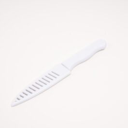 Fruit Knife with Protective Blade Cover（White）