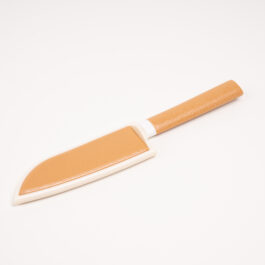 Fruit Knife with Protective Blade Cover（Yellow）